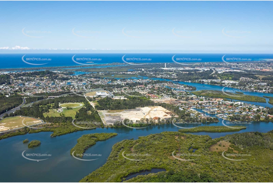 Aerial Photo Tweed Heads West NSW Aerial Photography