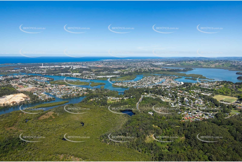 Aerial Photo Tweed Heads West NSW Aerial Photography