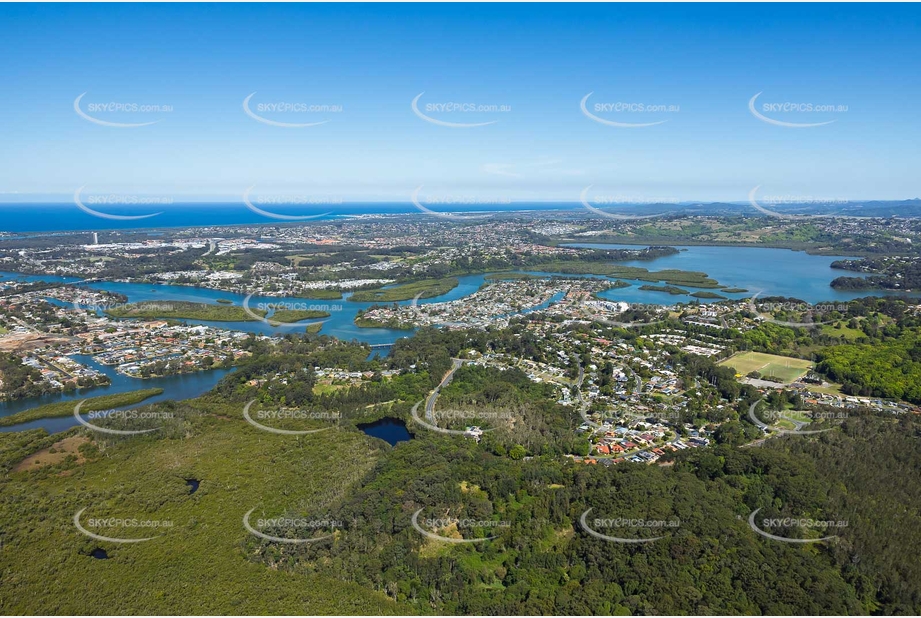 Aerial Photo Tweed Heads West NSW Aerial Photography