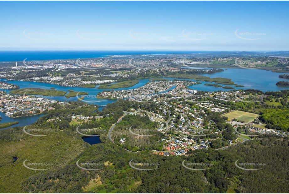 Aerial Photo Tweed Heads West NSW Aerial Photography