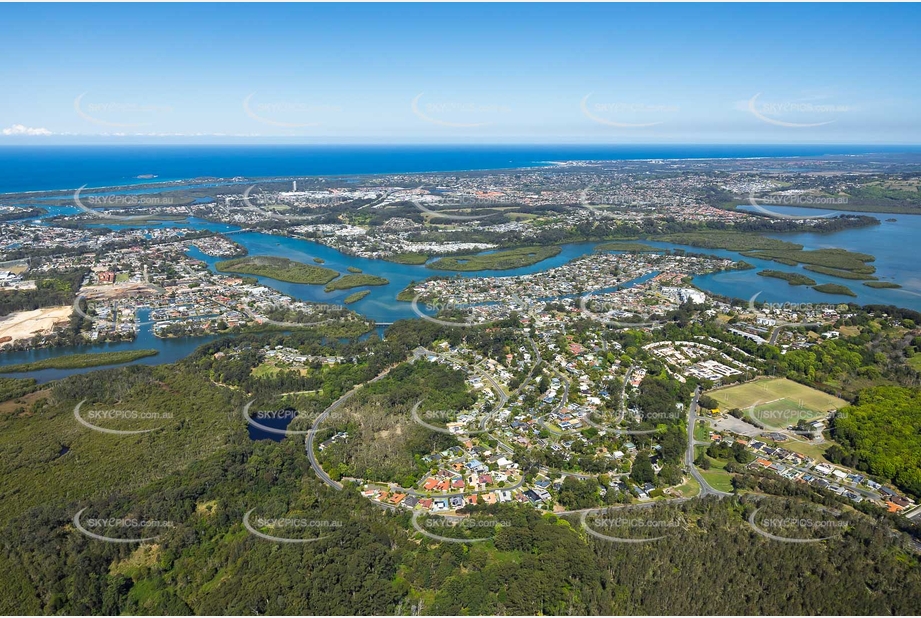 Aerial Photo Tweed Heads West NSW Aerial Photography