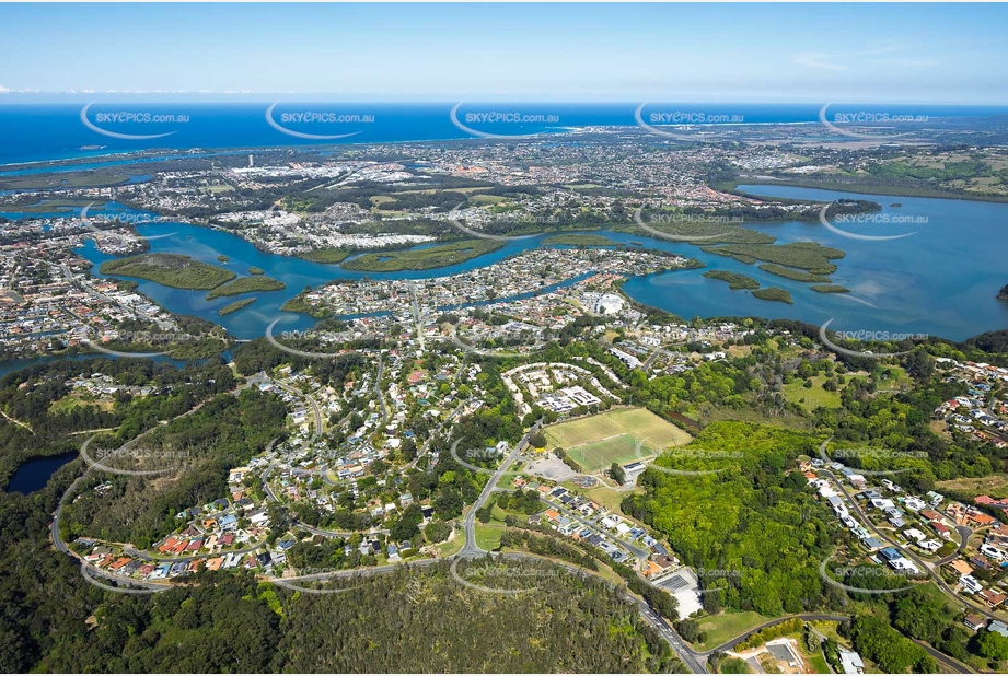 Aerial Photo Tweed Heads West NSW Aerial Photography