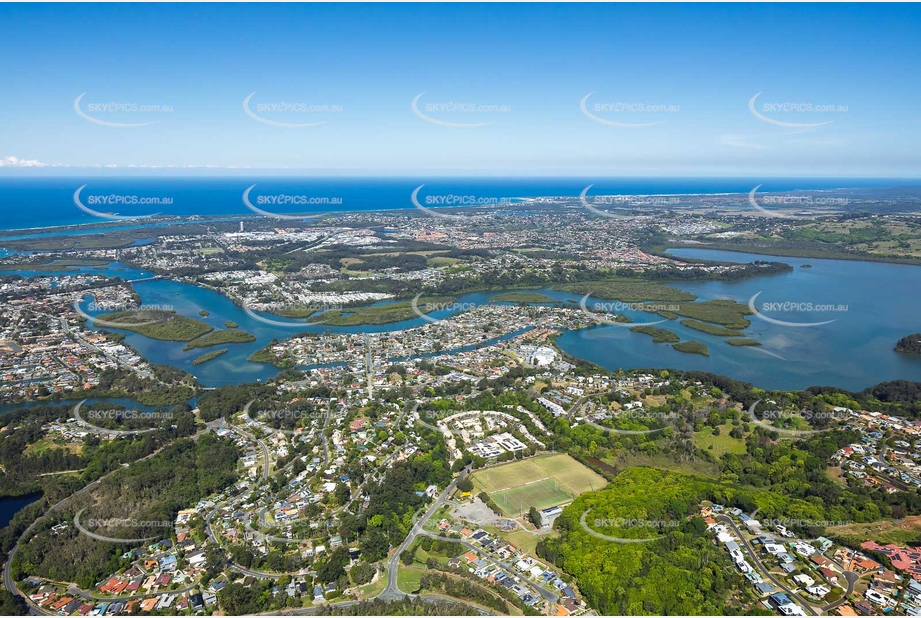 Aerial Photo Tweed Heads West NSW Aerial Photography