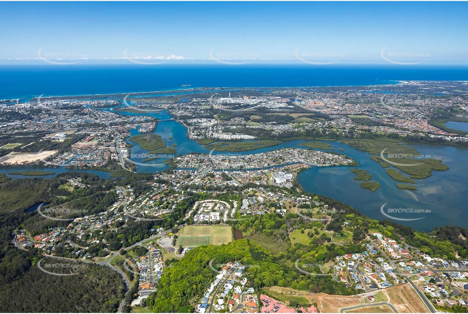Aerial Photo Tweed Heads West NSW Aerial Photography