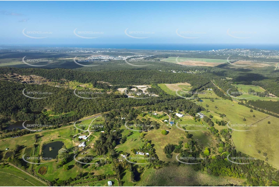Aerial Photo Yandina Creek QLD Aerial Photography