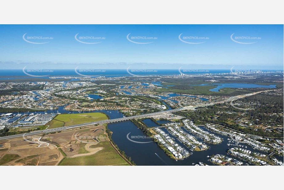 Aerial Photo Helensvale QLD Aerial Photography