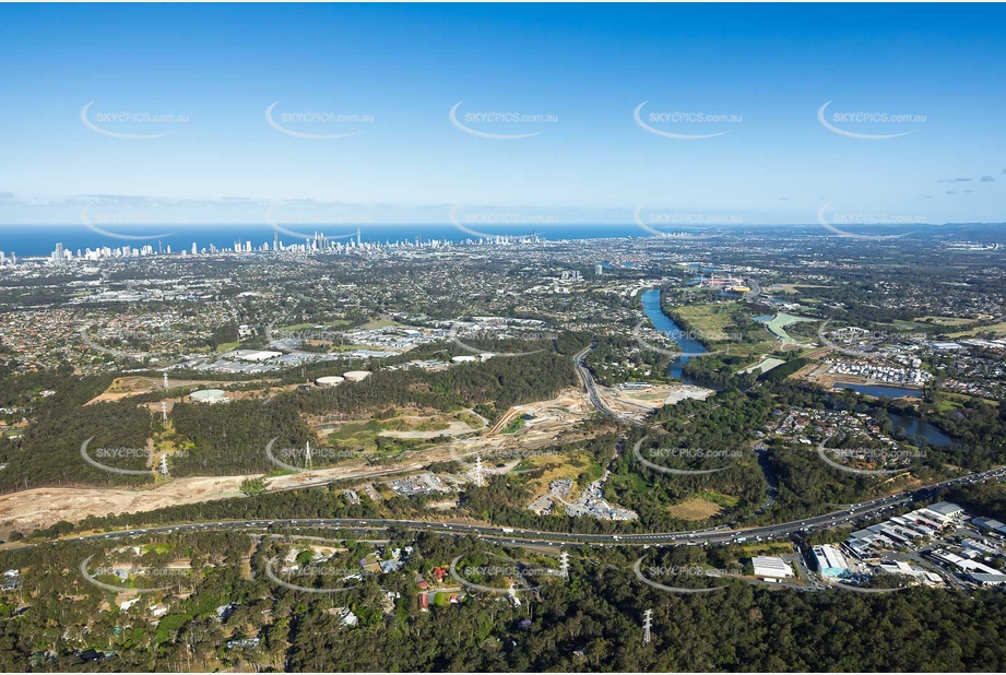 Coomera Connector Construction QLD Aerial Photography