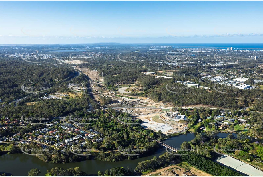 Coomera Connector Construction QLD Aerial Photography