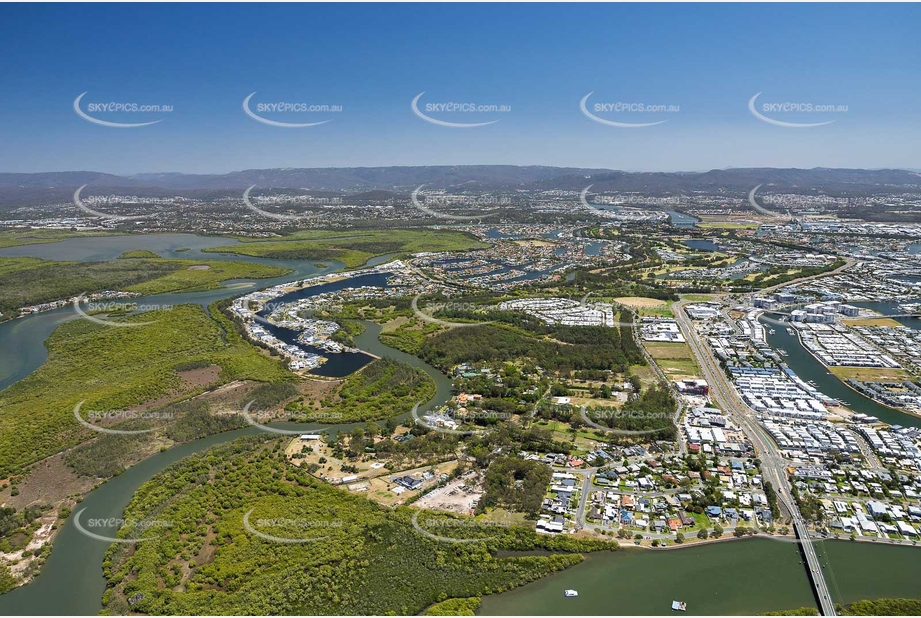 Aerial Photo Hope Island QLD Aerial Photography