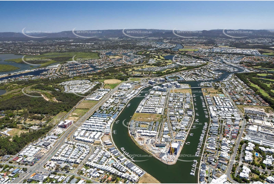 Aerial Photo Hope Island QLD Aerial Photography