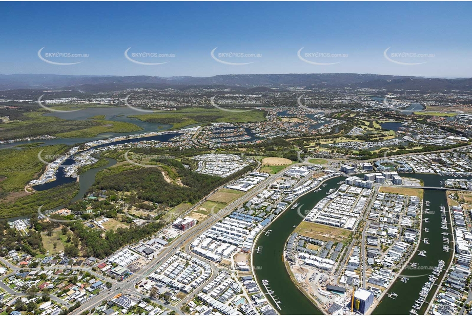 Aerial Photo Hope Island QLD Aerial Photography