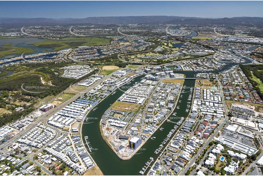 Aerial Photo Hope Island QLD Aerial Photography