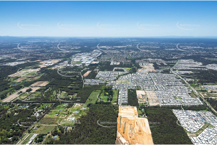 Aerial Photo Chambers Flat QLD Aerial Photography