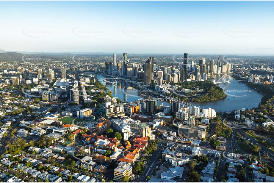 Aerial Photo South Brisbane QLD Aerial Photography
