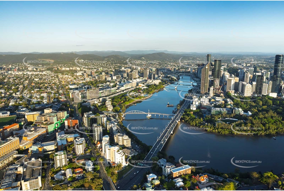 Aerial Photo South Brisbane QLD Aerial Photography