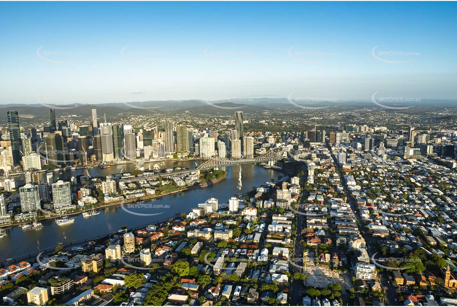 Aerial Photo New Farm QLD Aerial Photography