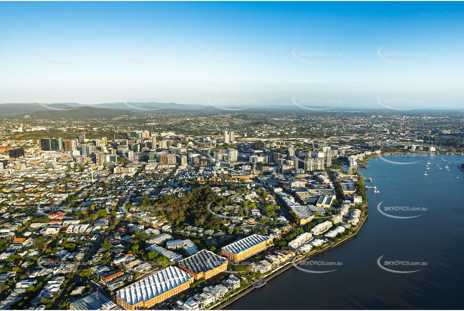 Aerial Photo Teneriffe QLD Aerial Photography