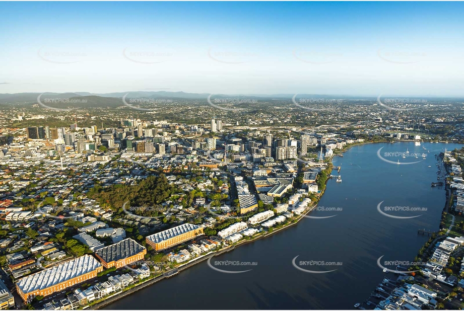 Aerial Photo Teneriffe QLD Aerial Photography