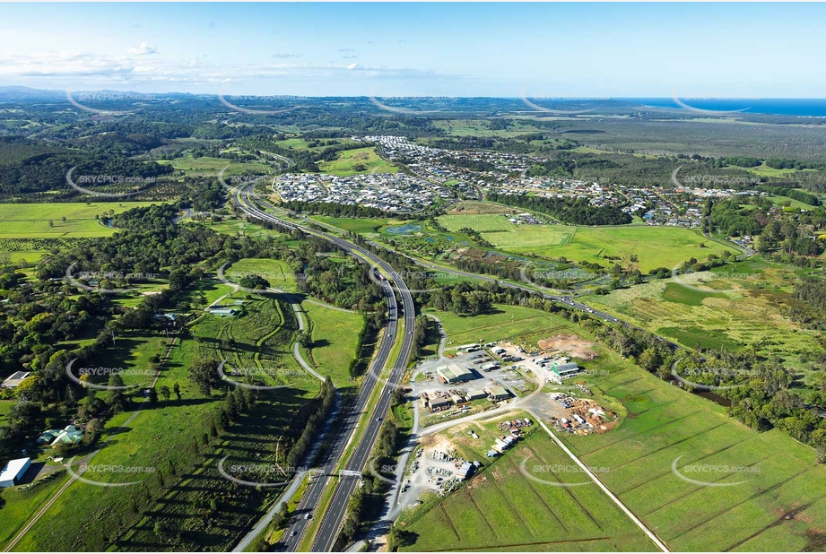 Aerial Photo Cumbalum NSW Aerial Photography