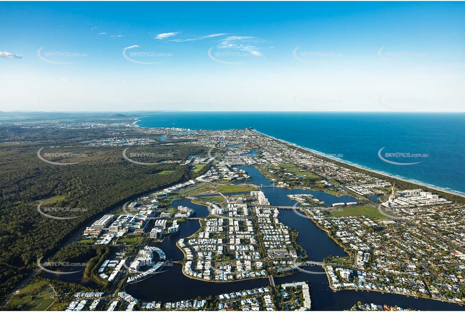 Aerial Photo Birtinya QLD Aerial Photography