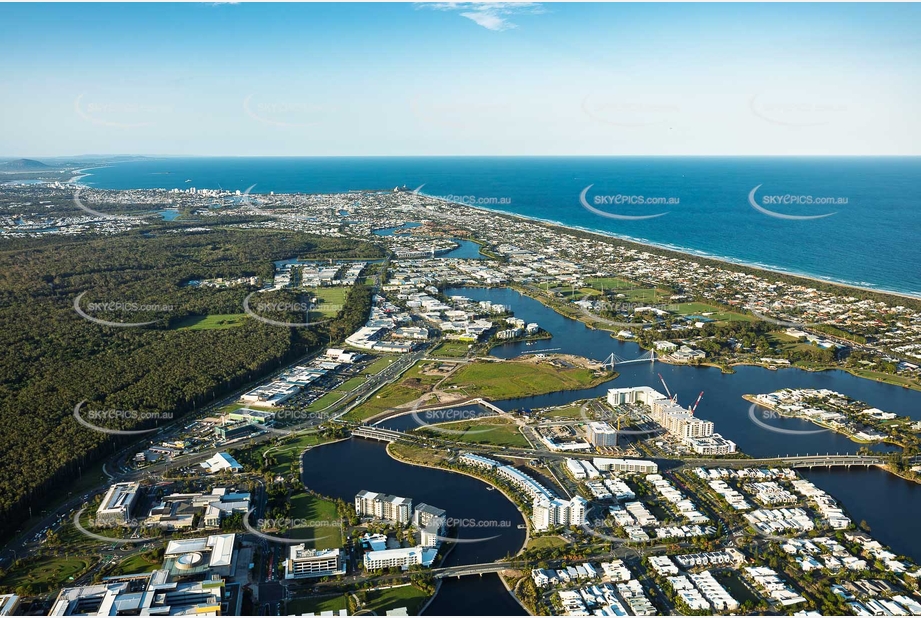 Aerial Photo Birtinya QLD Aerial Photography