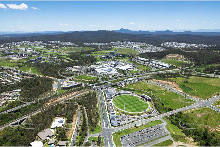 Aerial Photo Springfield Central QLD Aerial Photography