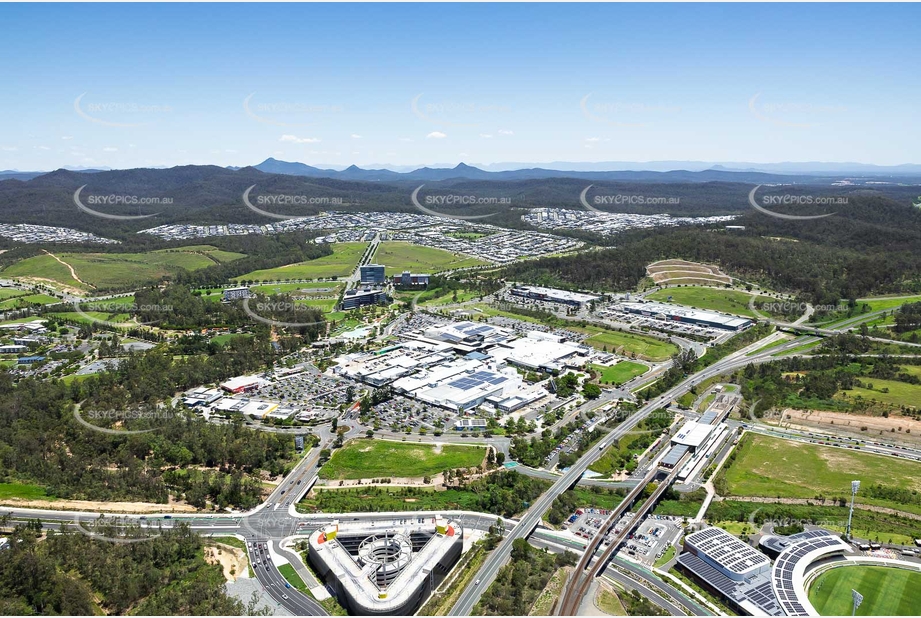 Aerial Photo Springfield Central QLD Aerial Photography