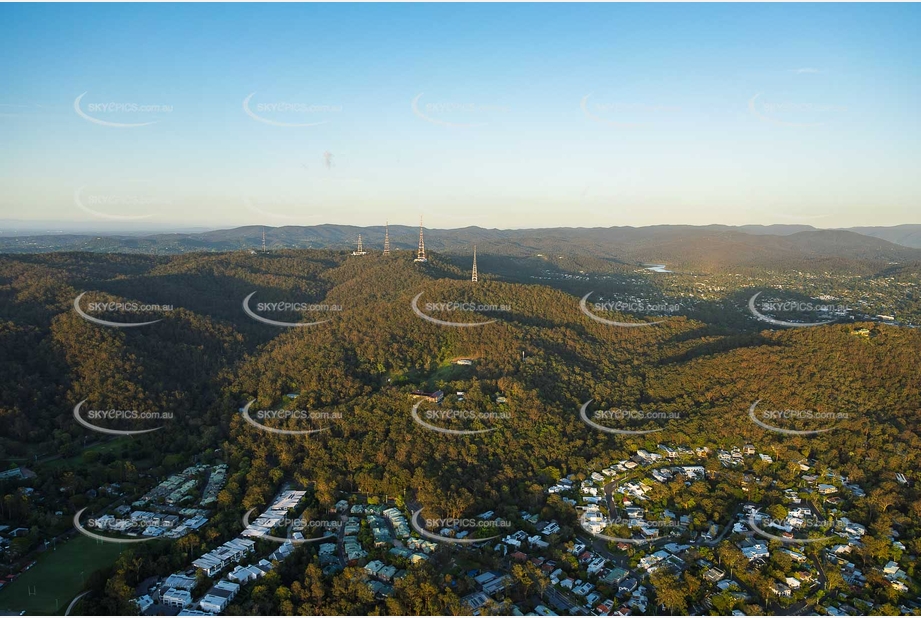 Sunrise Aerial Photo Bardon QLD Aerial Photography