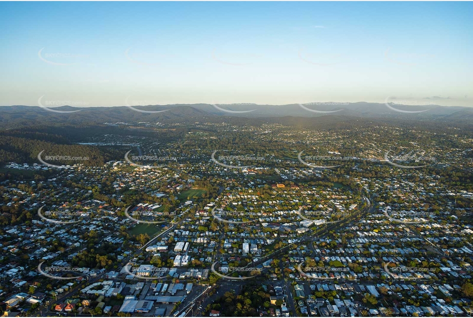 Sunrise Aerial Photo Mitchelton QLD Aerial Photography