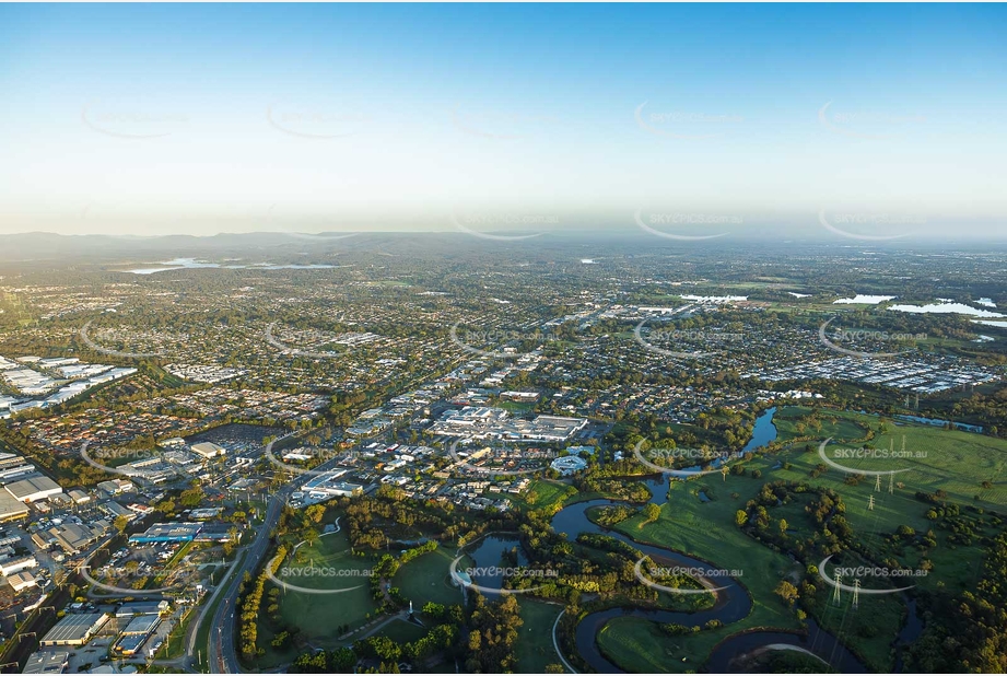 Sunrise Aerial Photo Strathpine Centre QLD Aerial Photography