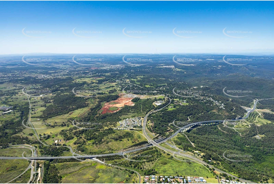 Aerial Photo Mount Kynoch QLD Aerial Photography