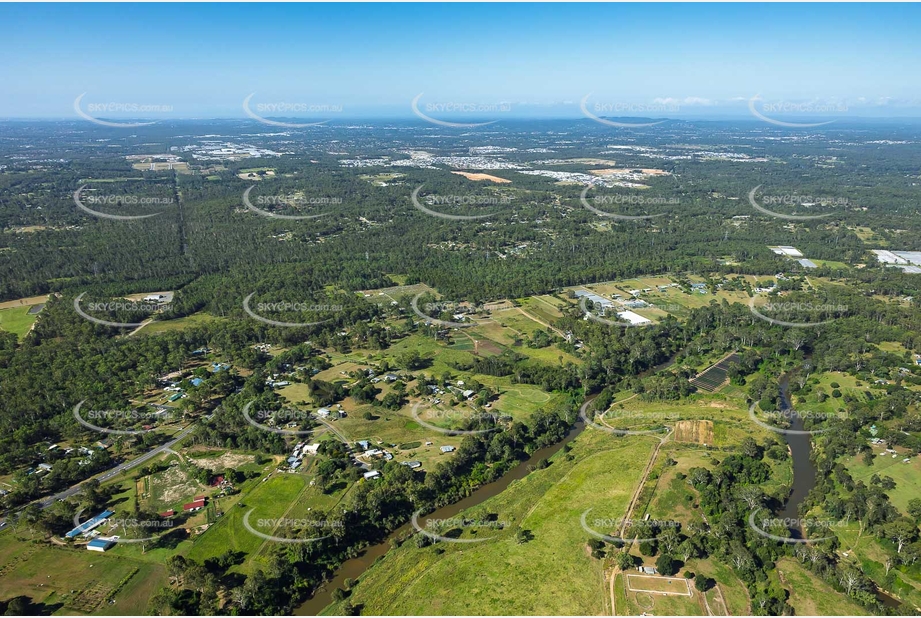 Aerial Photo Chambers Flat QLD Aerial Photography