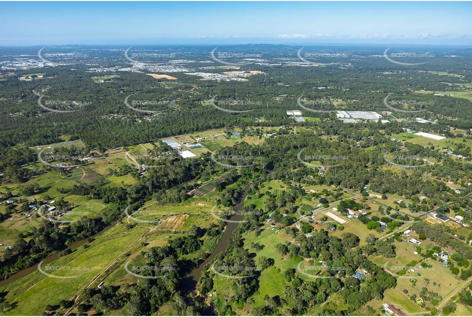 Aerial Photo Chambers Flat QLD Aerial Photography