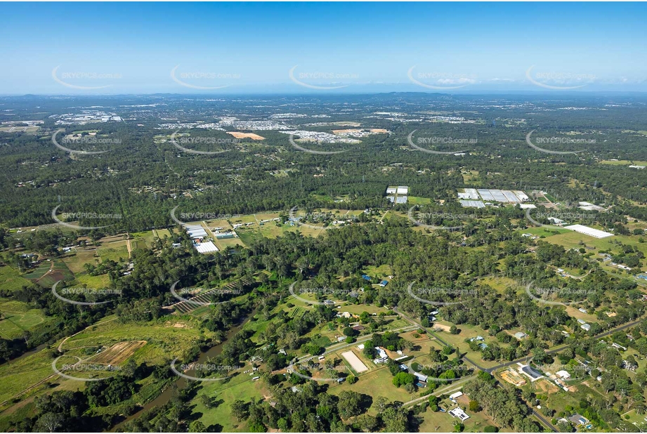 Aerial Photo Chambers Flat QLD Aerial Photography