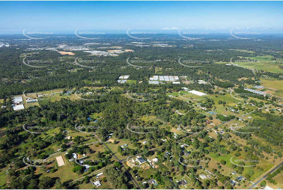 Aerial Photo Chambers Flat QLD Aerial Photography