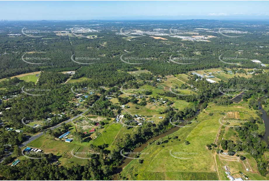 Aerial Photo Chambers Flat QLD Aerial Photography