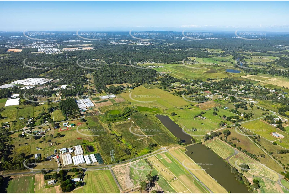 Aerial Photo Chambers Flat QLD Aerial Photography