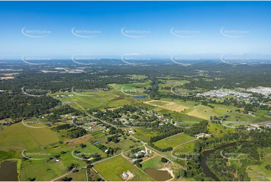 Aerial Photo Chambers Flat QLD Aerial Photography