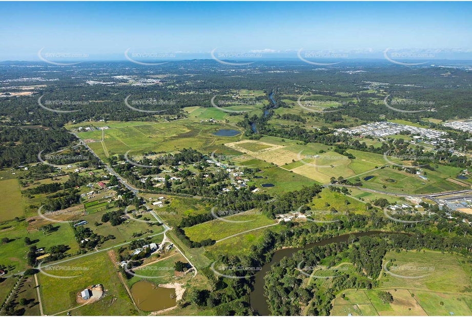 Aerial Photo Chambers Flat QLD Aerial Photography