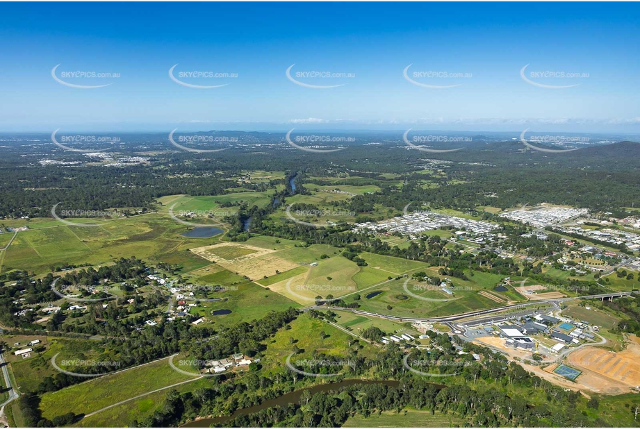 Aerial Photo Chambers Flat QLD Aerial Photography