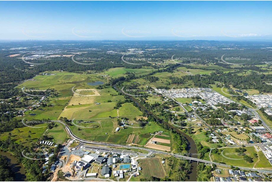 Aerial Photo Chambers Flat QLD Aerial Photography