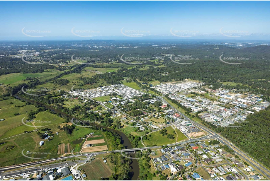 Aerial Photo Logan Village QLD Aerial Photography