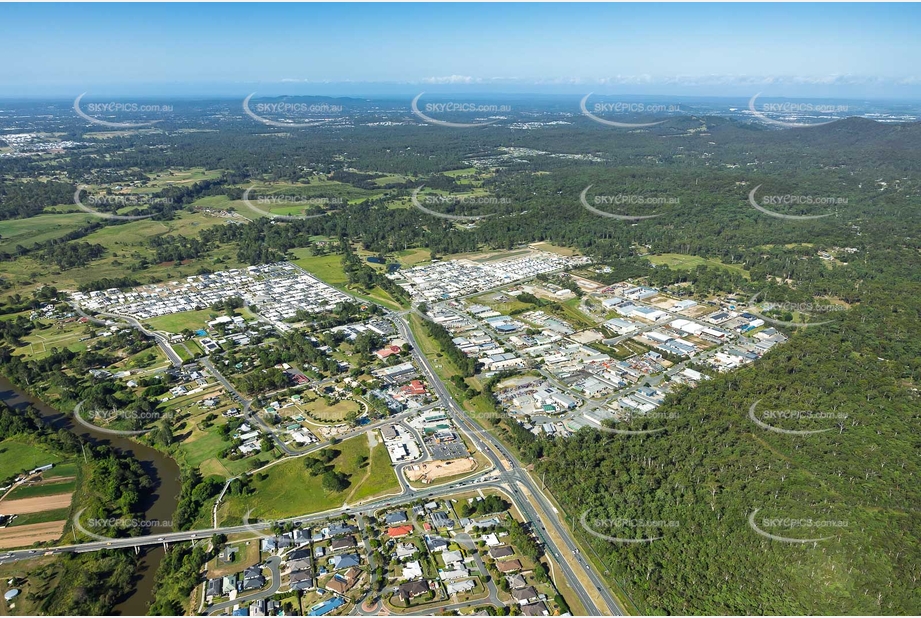 Aerial Photo Logan Village QLD Aerial Photography