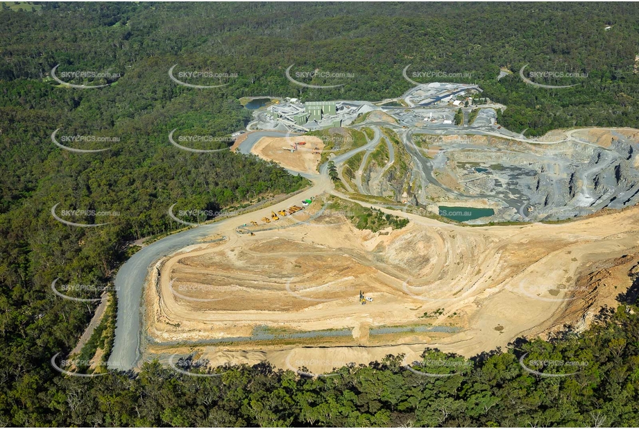 Boral Quarries Ormeau Kingsholme QLD Aerial Photography