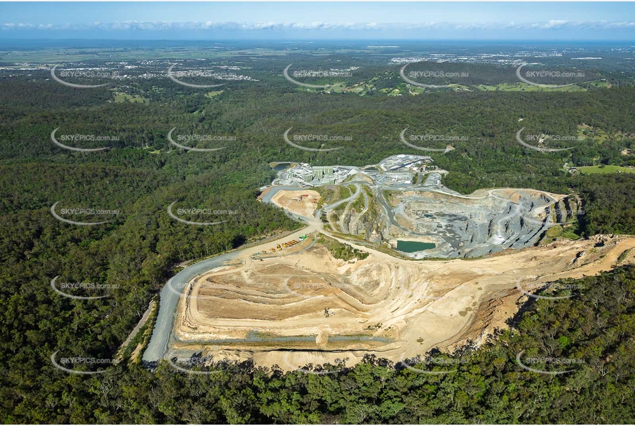 Boral Quarries Ormeau Kingsholme QLD Aerial Photography