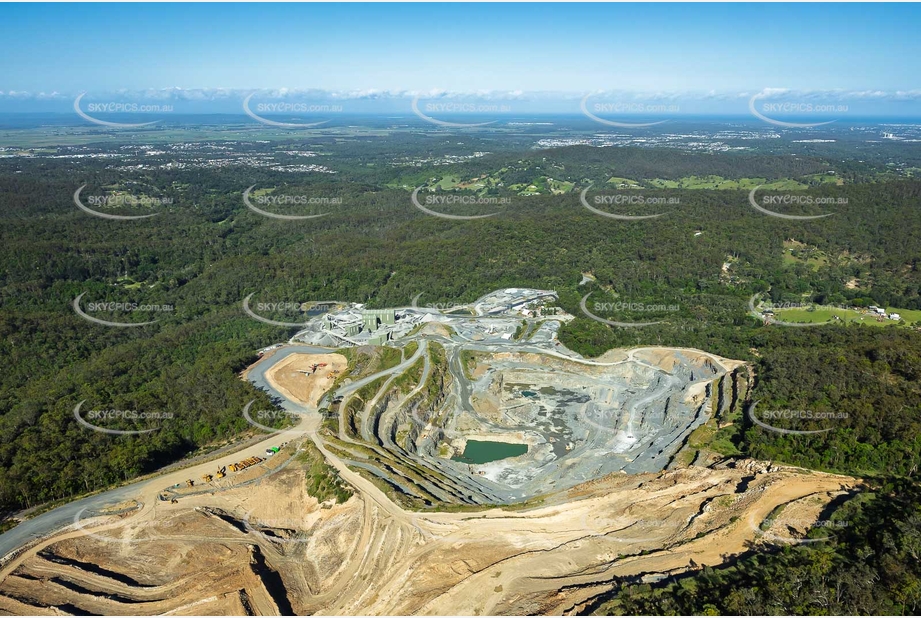 Boral Quarries Ormeau Kingsholme QLD Aerial Photography