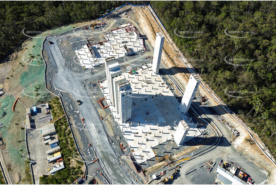Coomera Hospital Construction QLD Aerial Photography