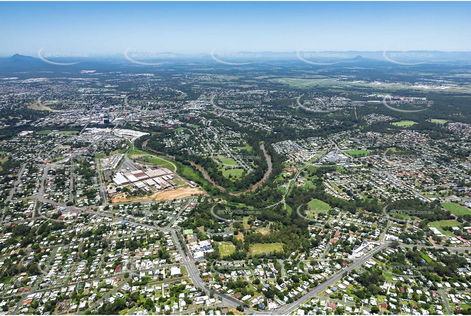 Aerial Photo North Ipswich QLD Aerial Photography