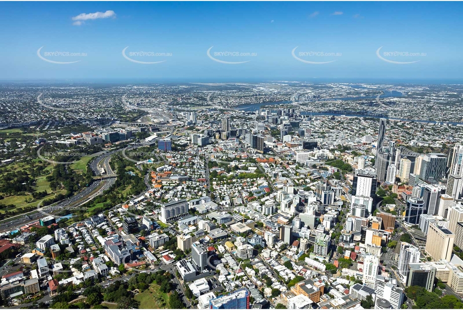 Aerial Photo Spring Hill QLD Aerial Photography