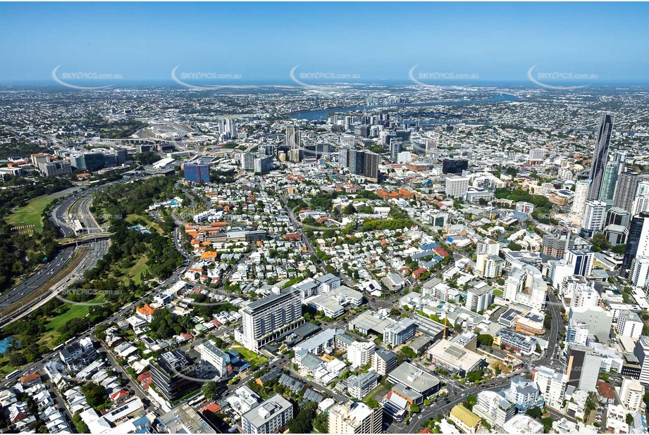 Aerial Photo Spring Hill QLD Aerial Photography